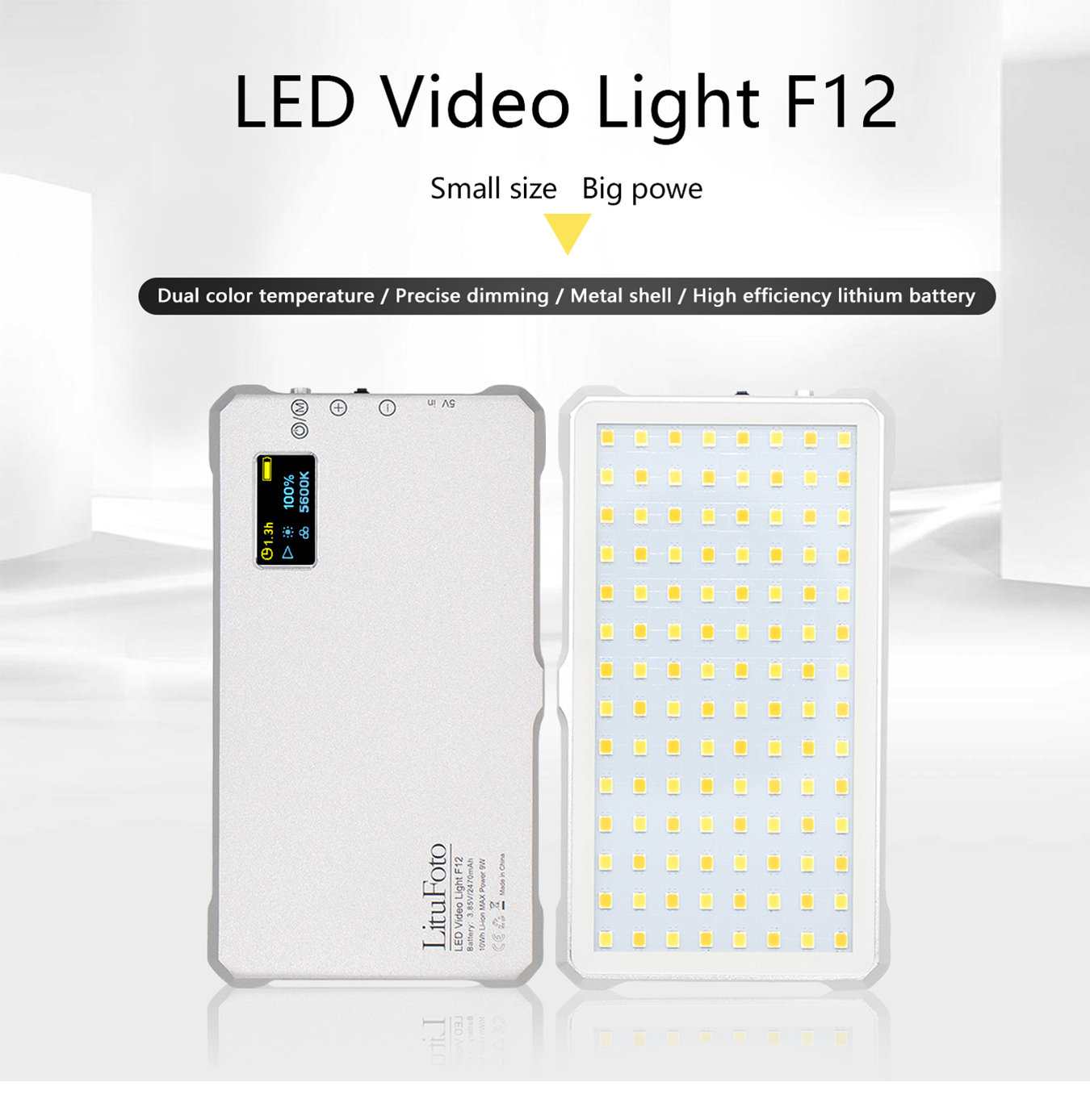 LED Video Light F12