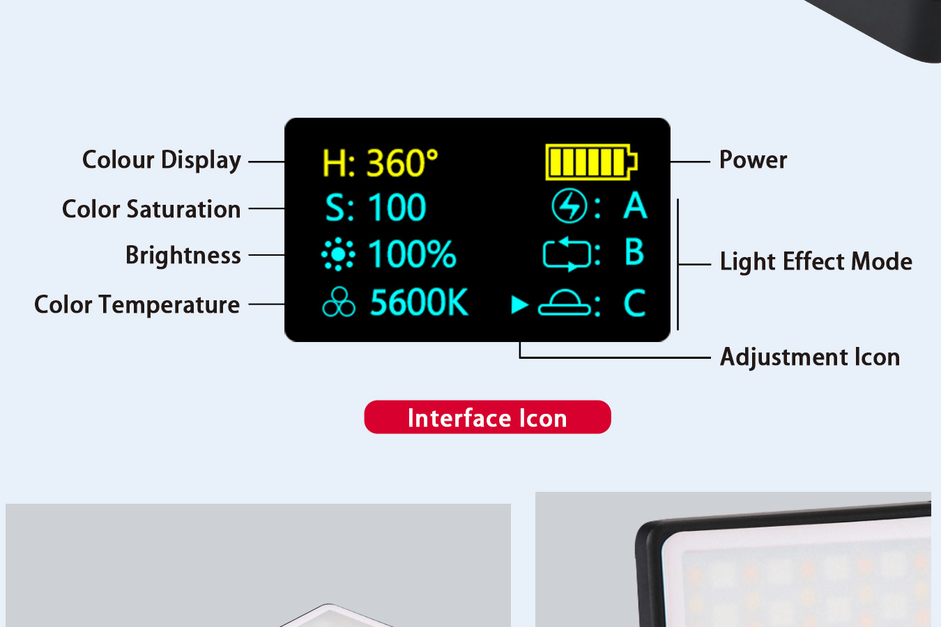 RGB Video Light R18