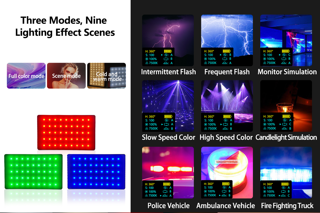 RGB Video Light R16