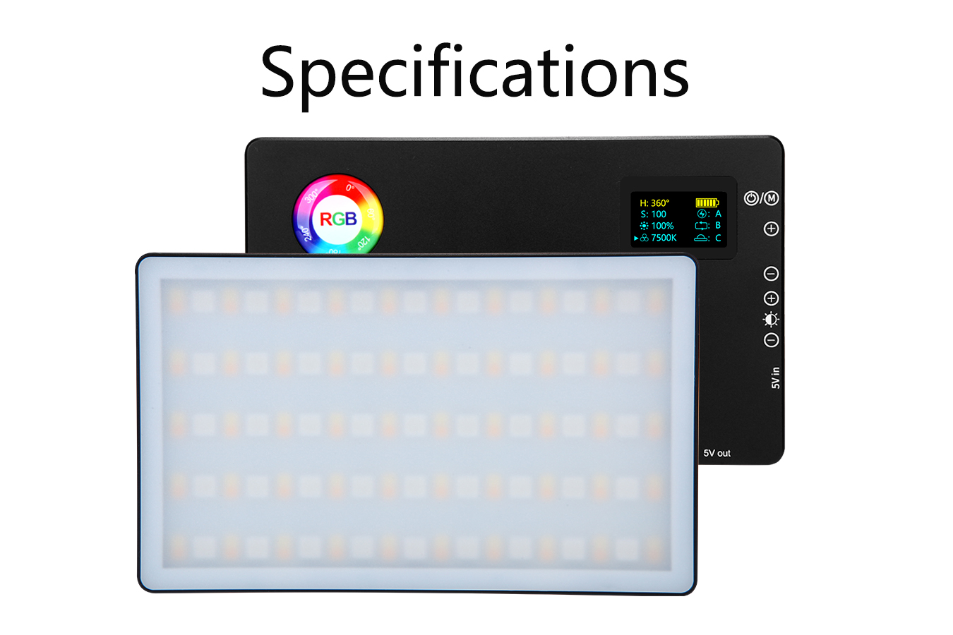 RGB Video Light R16