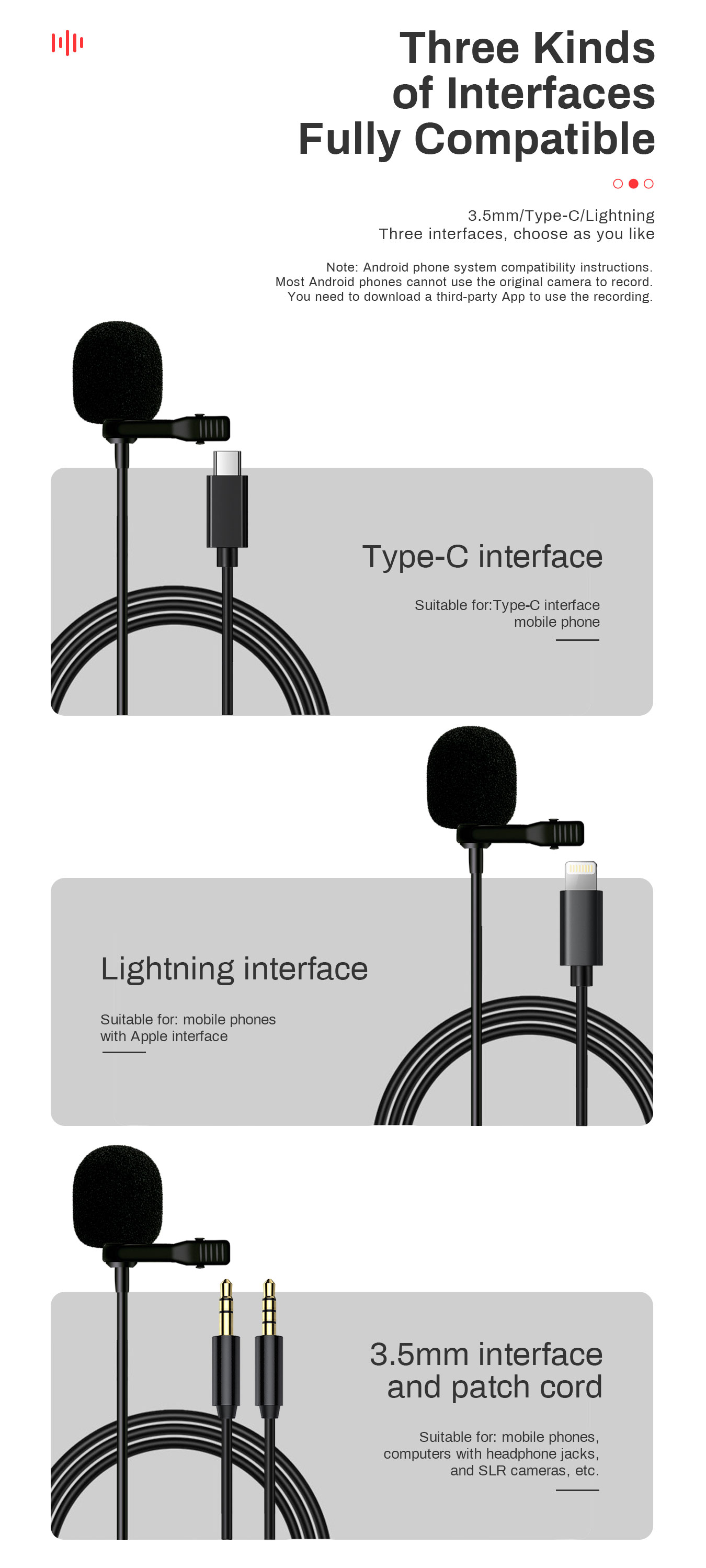 Lavalier Microphone VV10