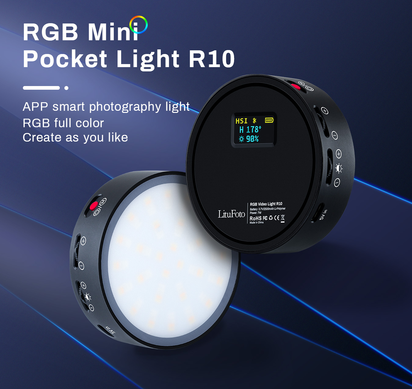 RGB Video Light R10