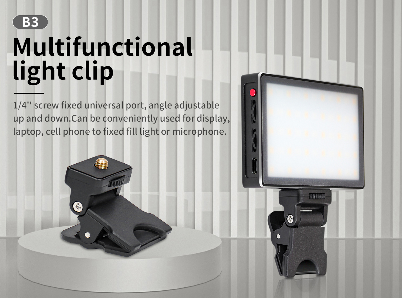 Multifunctional light clip B3