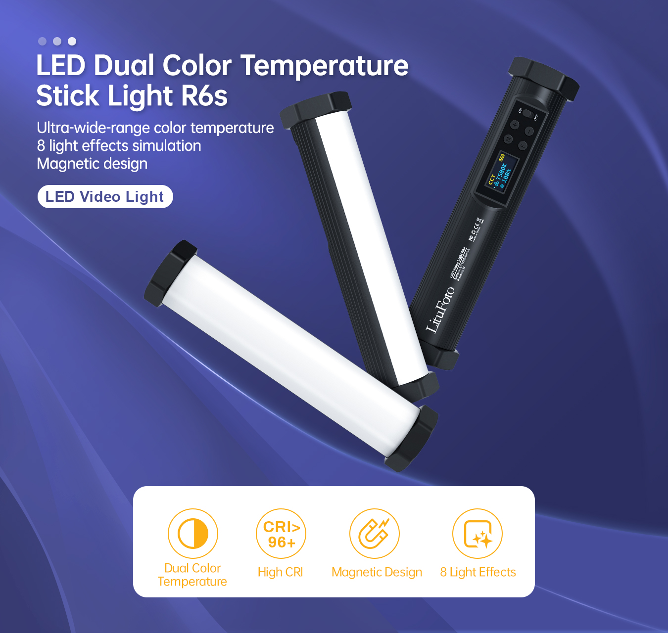 LED Video Light R6s