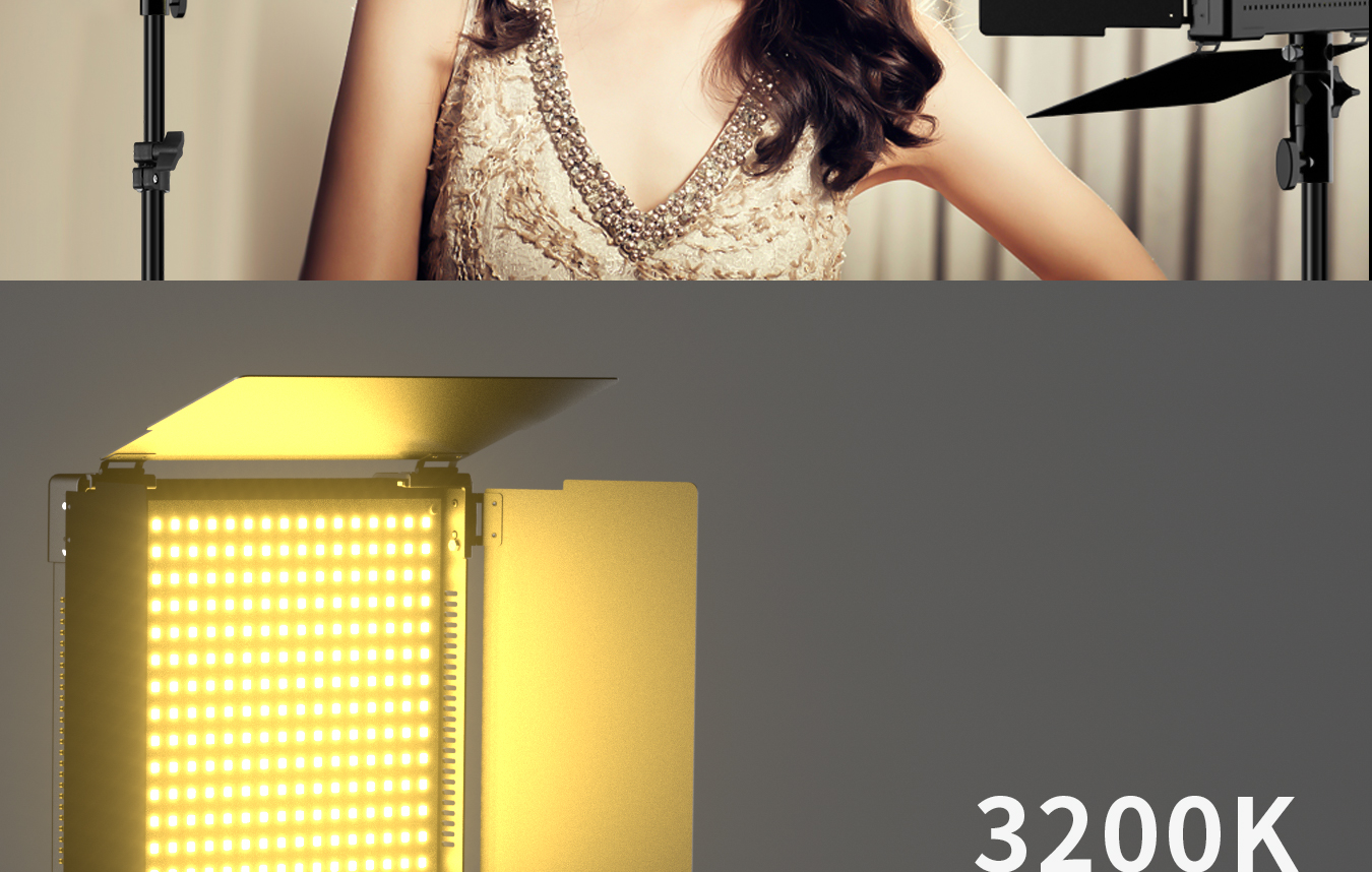 LED Photography Light F50