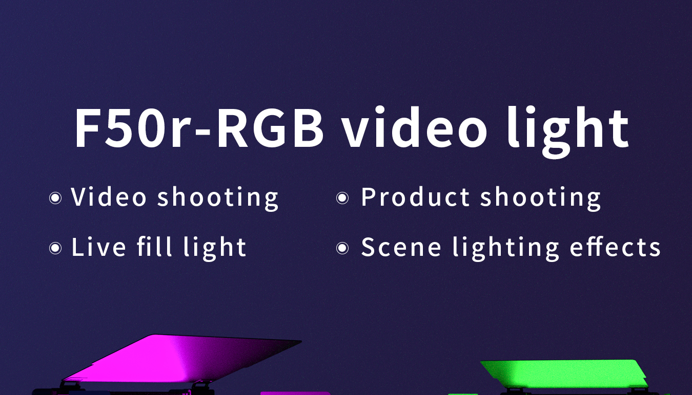 RGB Photography Light F50r