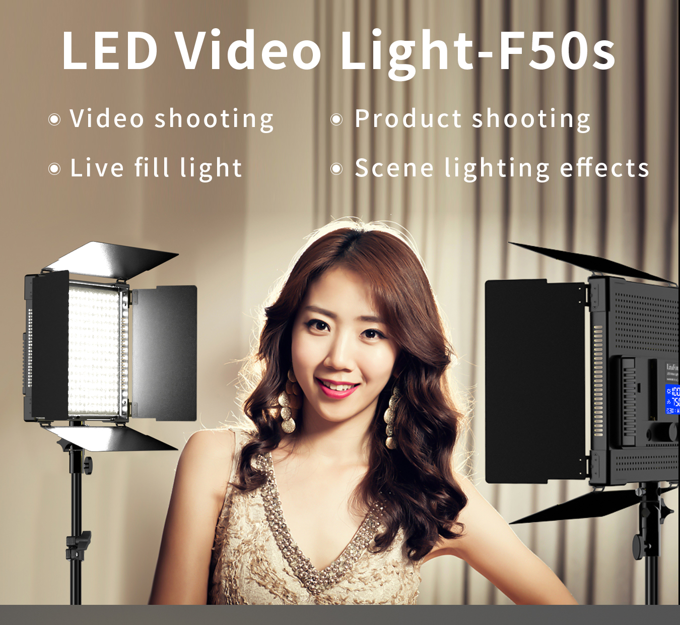 LED Photography Light F50s