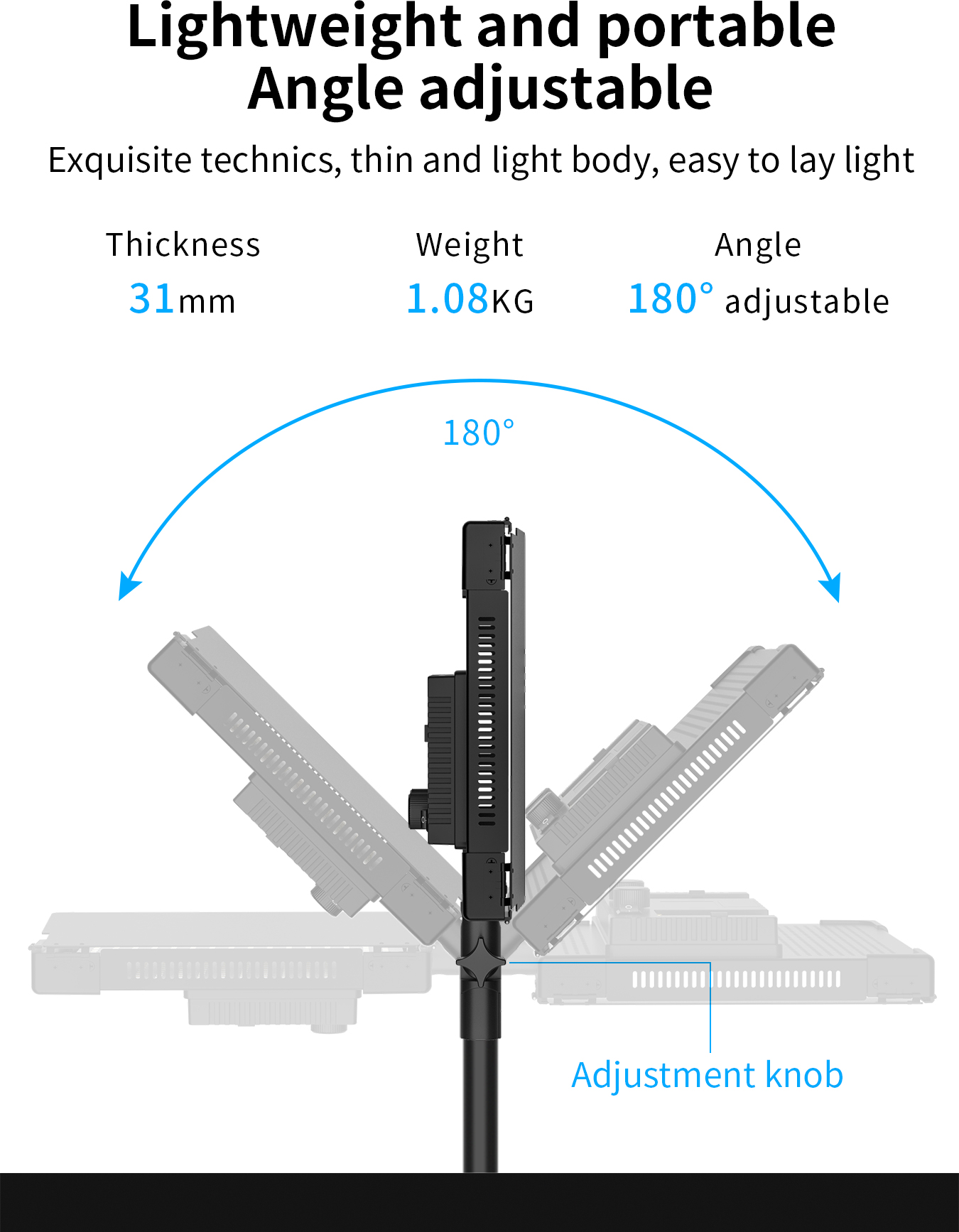 LED Photography Light F50s