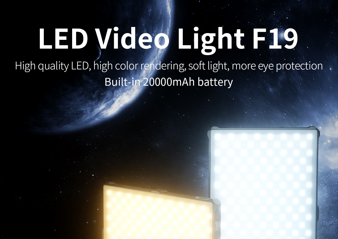 LED Video Light F19