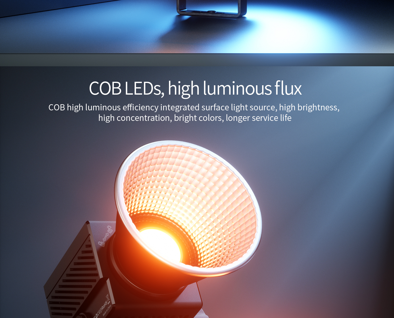 RGB COB Photographic Video Light U8r