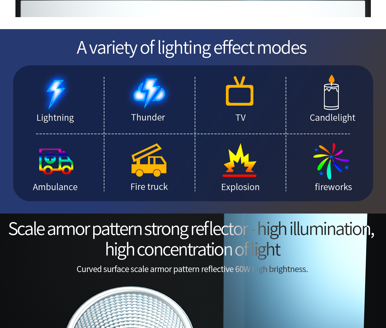 COB Photographic Video Light U8