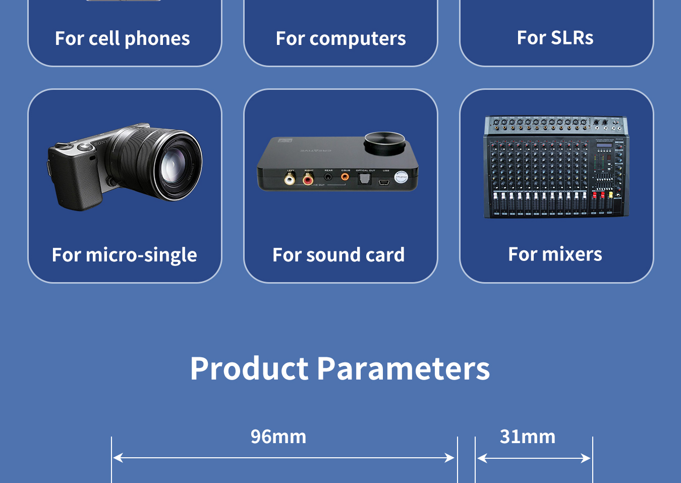 Wireless Lavalier Microphone VM12