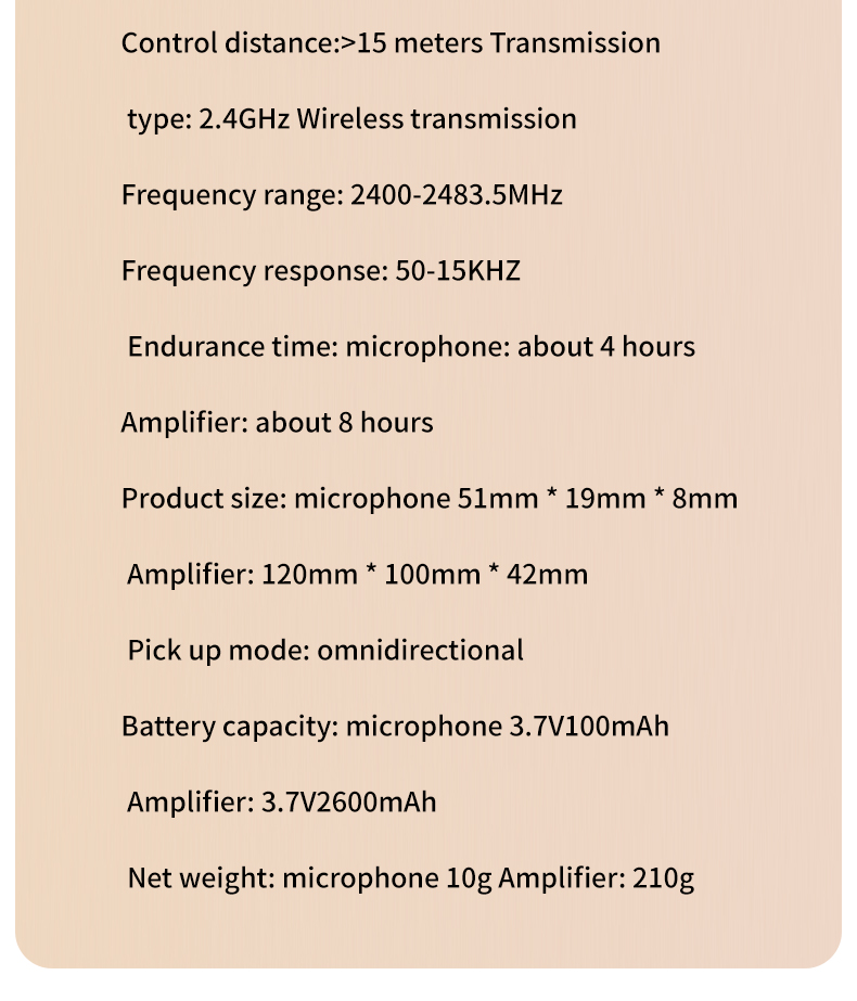 High aesthetic wireless amplifier VM50