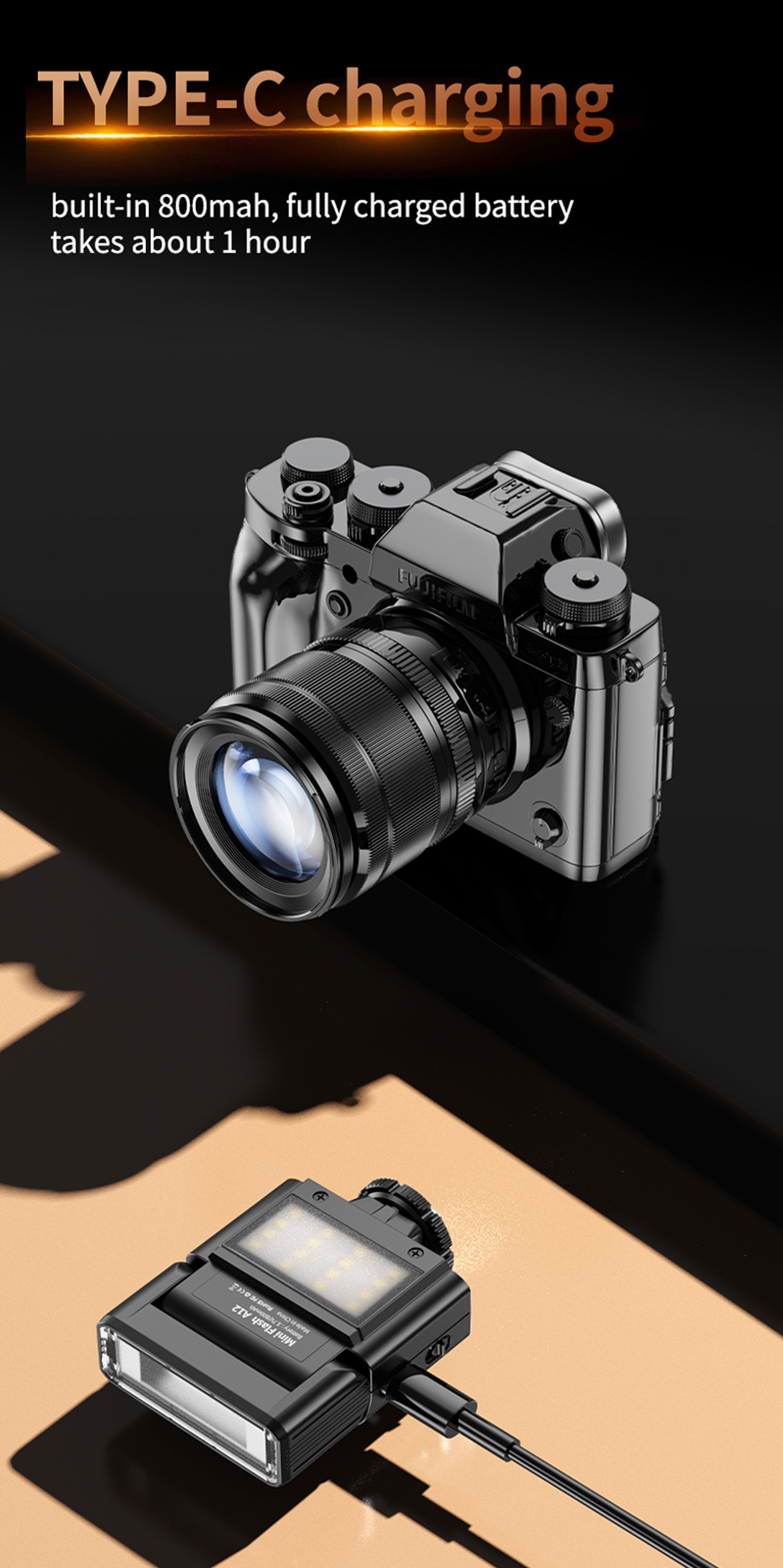 On-camera Flash
