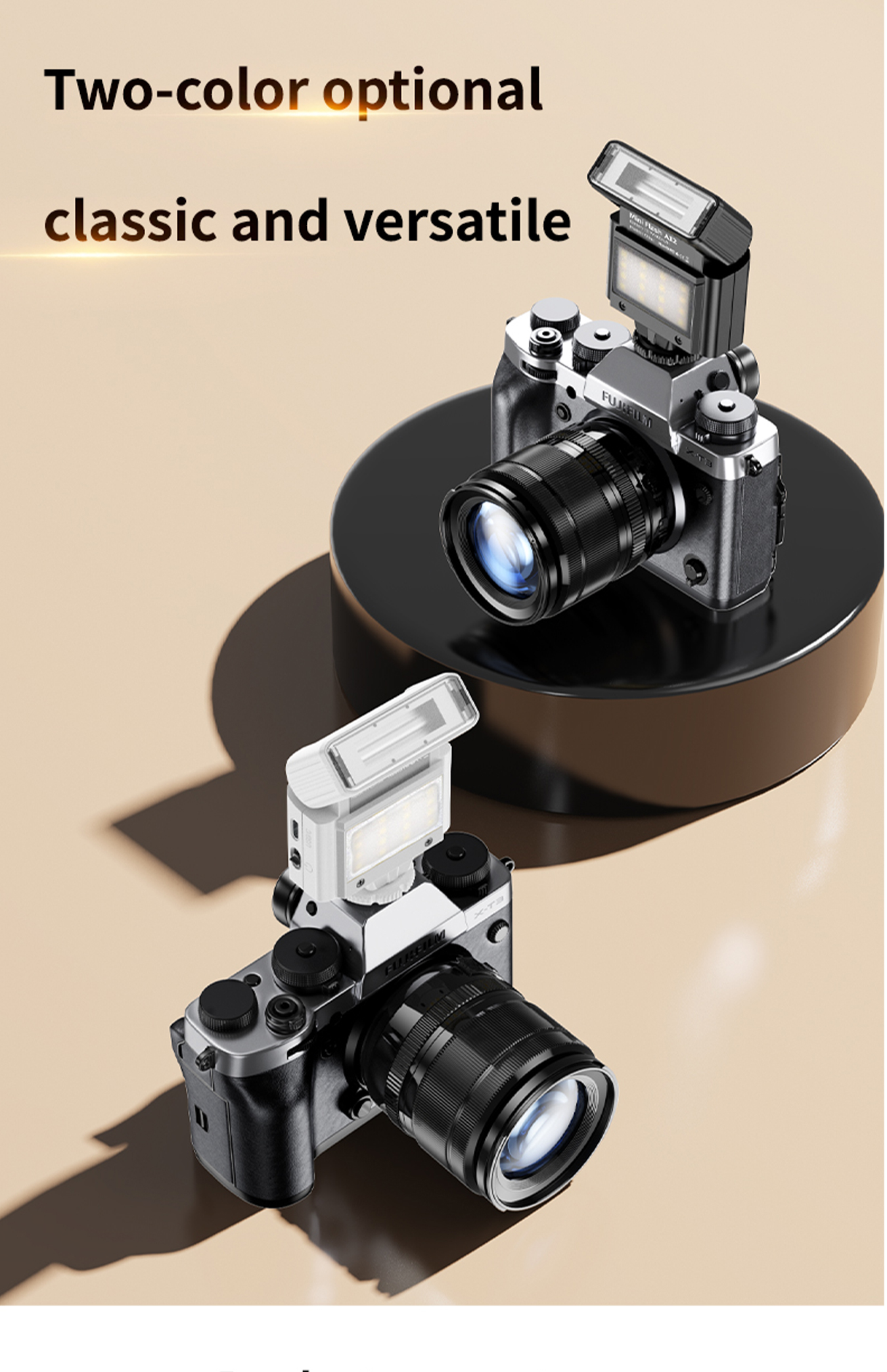 On-camera Flash