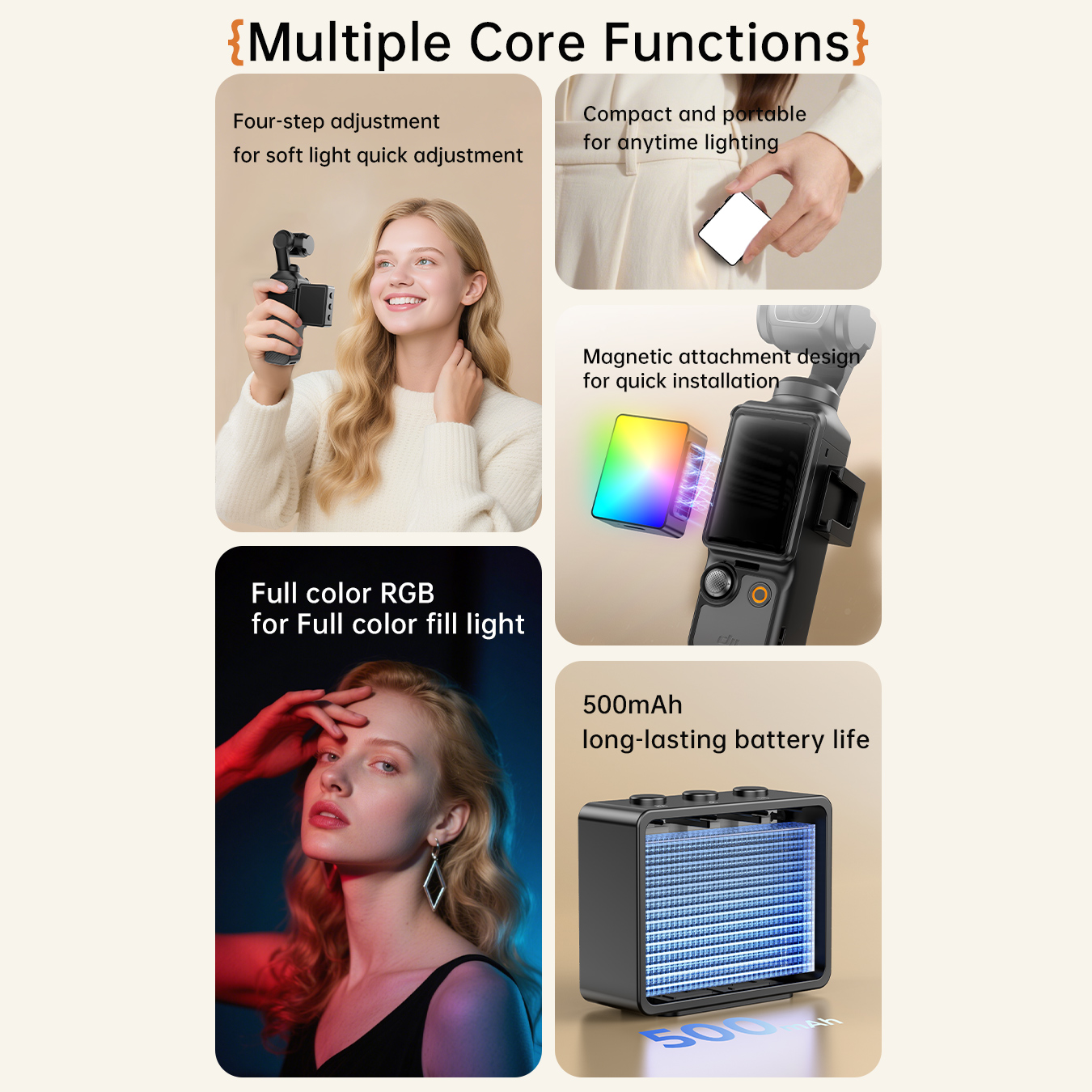 Pocket RGB Fill Light