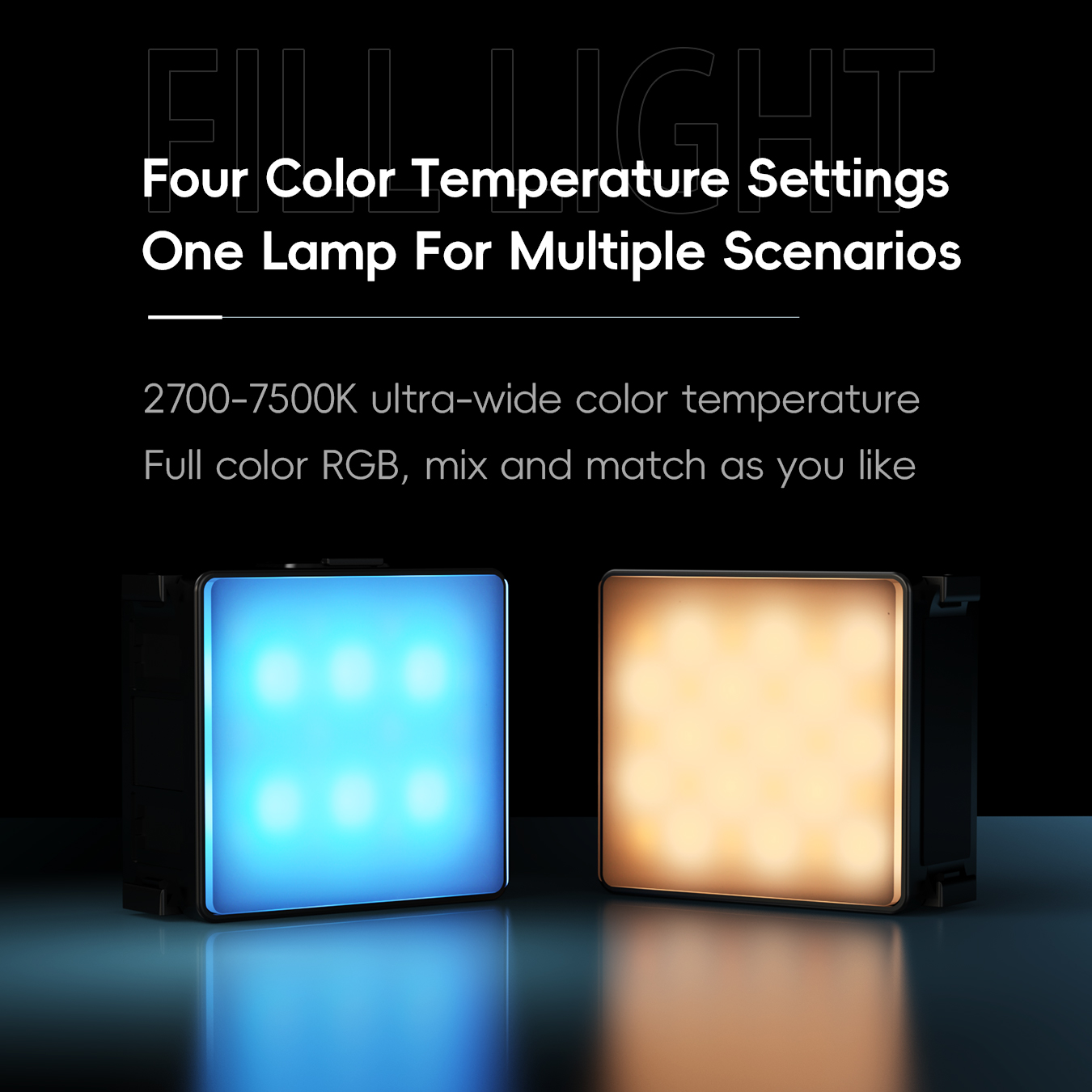Action Mini Quick Release Dedicated Fill Light