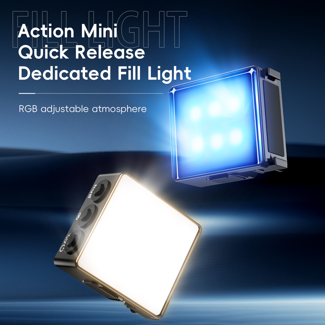 Action Mini Quick Release Dedicated Fill Light